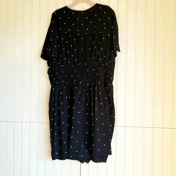 Madewell Size 10 Black Sophia Romper in Square Spot NEW! - Picture 6 of 6